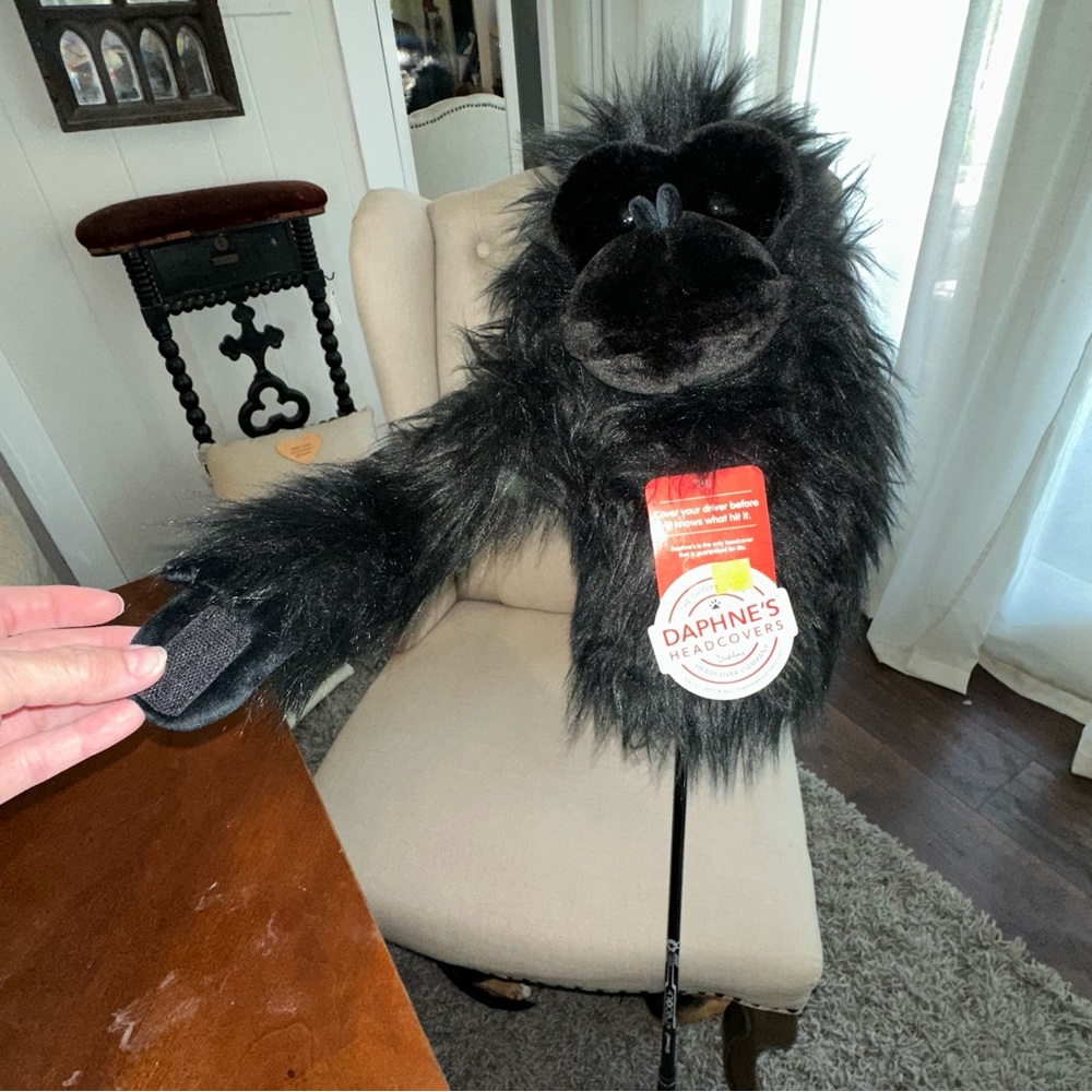 Daphnes Headcovers Gorilla Driver Club Cover Golf Plush New with Tags